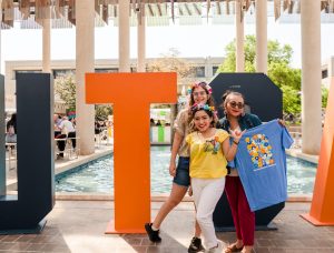 Sixty student organizations hosted booths with food, drinks and live entertainment at the annual celebration, which was held in the Sombrilla and Central Plazas and is part of Fiesta San Antonio.